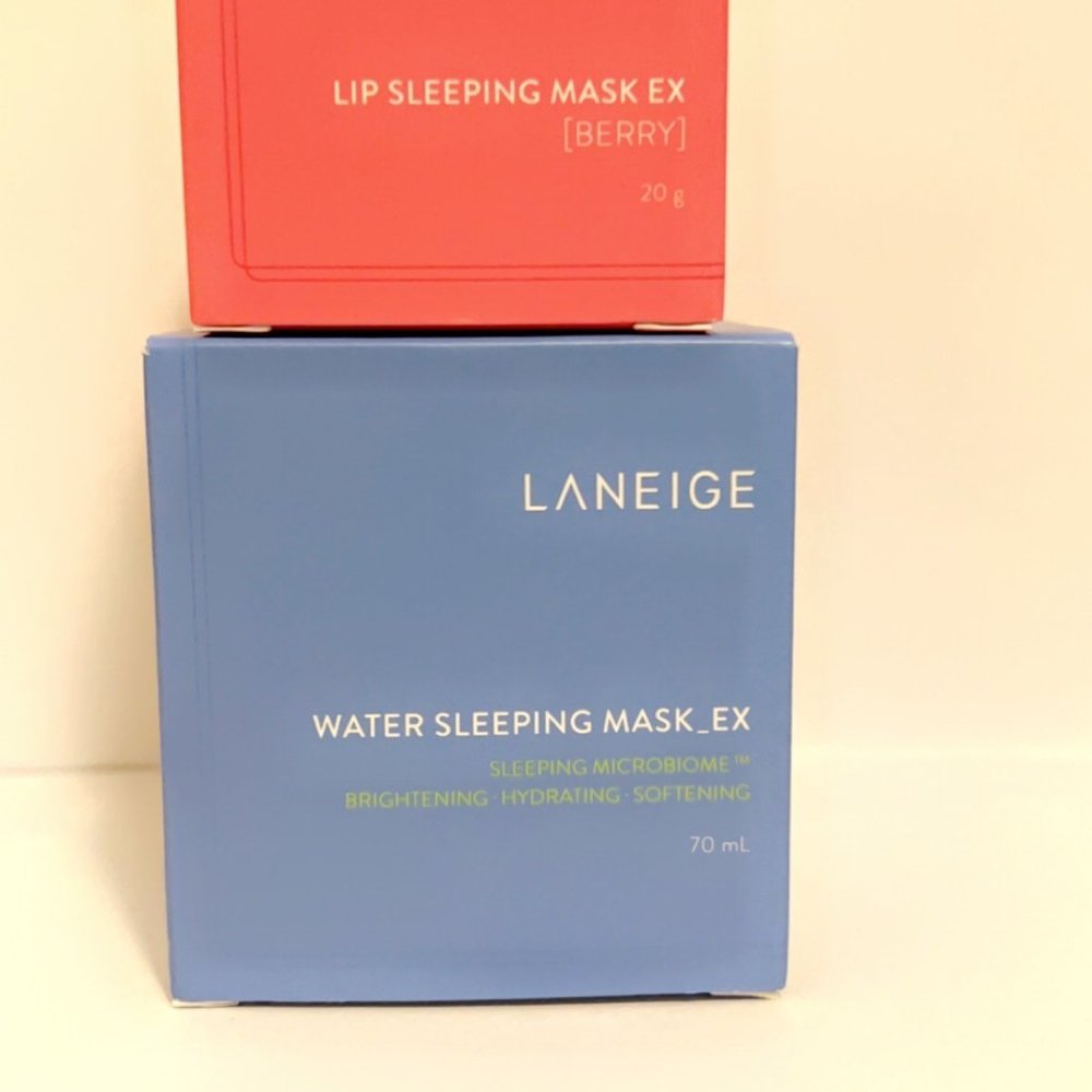 BUNDLE LANEIGE WATER SLEEPING MASK + LIP SLEEPING MASK BERRY 20G - Picture 2 of 3